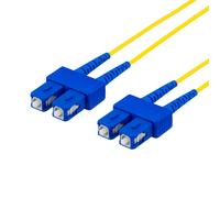 DELTACO fibre optique SC - SC, duplex, monomode OS2, 10m