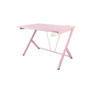 Deltaco GAM-055-P - Droit - Forme rectangulaire - PVC - Métal - Gaming - Bureau à domicile - Bureau - PVC