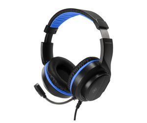Deltaco Gaming - Casque gaming stéréo pour PS5, haut-parleurs stéréo 40mm, micro flexible