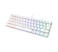DELTACO GAMING DELTACO GAMING Mini clavier gaming mécanique 60 % blanc GAM-075-W-DE Quantité:1