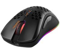 DELTACO GAMING DM220 Souris de Jeu sans Fil Optique Noir 7 Boutons 4800 DPI éclairé Rechargeable