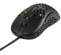 DELTACO GAMING - DM420 - Souris gaming optique 6400 DPI, 1000 Hz, Ultra légère, RGB, 6 boutons