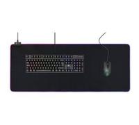 Deltaco Tapis de souris Gaming DMP310 XL RGB 900×360 mm, 4 mm, 6 modes RGB, 7 modes statiques