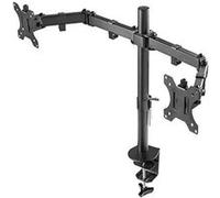 DELTACO GAMING GAM-040 simple Support de table pour écran 33,0 cm (13) - 81,3 cm (32) noir rotatif, inclinable + pivotant Noir G