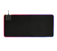 DELTACO GAMING GAM-092 Mouse Pad with Wireless Induction Charger - Gaming - Blac