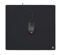 DELTACO GAMING Tapis de Souris Gamer XL | L 45 x l 40 x H 0,4 cm | Caoutchouc SBR | Surface Textile | Antidérapant | Grande Résistance
