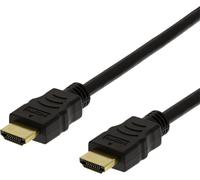 DELTACO HIGH-SPEED FLEX Câble HDMI, 4M, 4K UHD, noir
