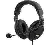 DELTACO HL-9 - Micro-casque - circum-aural - filaire - noir Noir G