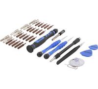 DELTACO Kit de réparation pour smartphone, 38 pièces, Precision CRV, bleu