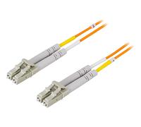 Deltaco LCLC-20M câble InfiniBand et à fibres optiques 2x LC Orange