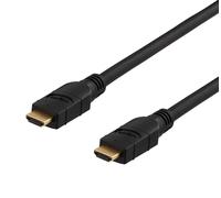 DELTACO PRIME Câble HDMI actif, 15 m, 4K 60 Hz, spectres, noir