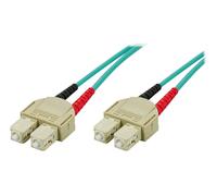 Deltaco SCSC-63 câble InfiniBand et à fibres optiques 3 m 2x SC Bleu