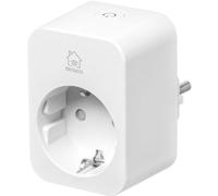 Deltaco SH-P01E16 Smart Home Indoor Steckdose mit Verbrauchsmonitor, 3.680 W, 16 A, weiß