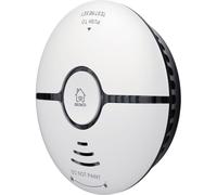 Deltaco SMART HOME WiFi Détecteur de fumée, son & lumière de sampling de air Interconnectable Connexion sans fil