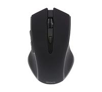 DELTACO Souris Optique sans Fil, 5 Boutons et Molette, Installation Automatique Plug and Play, Portée 10 m, DPI 800/1200/1600, Nano-Récepteur USB, Noir
