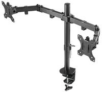 GAMING GAM-040 simple Support de table pour écran 33,0 cm (13) - 81,3 cm (32) noir rotatif, inclinable + pivotant