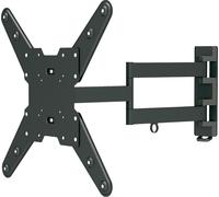 DELTACO Support mural pour LCD / Plasma, 26-47", max 35kg, 3 articulations, noir