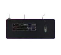 DTG GAM-079 - Tapis de souris de jeu, 90 x 36 cm, RVB, noir
