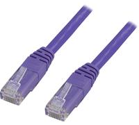 Deltaco TP-620P câble de réseau Violet 20 m Cat6