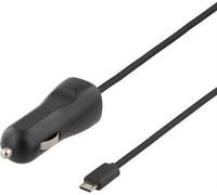 Deltaco USB-CAR74 Chargeur pour appareils mobiles Noir voiture (USB-CAR74)
