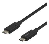 Deltaco USBC-1503 câble USB USB 3.2 Gen 1 (3.1 Gen 1) 2 m Noir