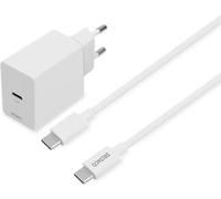 Deltaco USBC-AC146 Chargeur pour appareils mobiles Universel Blanc Courant continu Intérieur (USBC-AC146)
