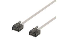 Deltaco UUTP-2000 câble de réseau Gris 0,3 m Cat6a U/UTP (UTP)