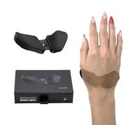 DELTAHUB Carpio 2.0 Repose-poignet ergonomique pour gaucher pour souris, soutien du canal carpien, soulagement de la douleur, anti-fatigue, glisse facile, élégant, ordinateur de bureau, ordinateur