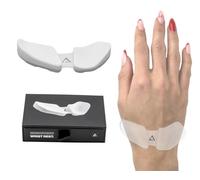 DELTAHUB Carpio 2.0 Repose-poignet ergonomique pour gaucher pour souris, soutien du canal carpien, soulagement de la douleur, anti-fatigue, glisse facile, élégant, ordinateur de bureau, ordinateur