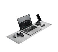 DELTAHUB - sous-Main de Bureau Minimaliste en Feutre, Anti-Rayure, antidérapant, Facile à Nettoyer, Glisse Facile, Durable, Design élégant, Confortable, résistant, sous-Main, PC, Mac, Ordinateur