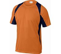 Deltaplus BALIOMTM T-shirt 100% polyester Orange/bleu marine Taille M