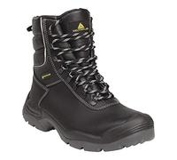 Deltaplus CADERS3NO42 Bottes en cuir de vachette X-Large Industry S3 Ci Src Noir Taille 42, Noir, 40 EU
