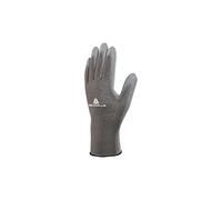 DELTAPLUS Gant Tricot Polyester paume Enduite polyuréthane Jauge 13 Taille 6-Paire