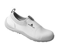 Deltaplus MIAMIS2BC45 Chaussure Basse En Microfibre/Pu - S2 Src, Blanc, Taille 45