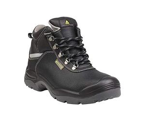 Deltaplus SAUL2S3NO43 Chaussures Hautes En Cuir Grainé Pigmenté - S3 Src Noir Taille 43