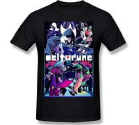 Deltarune Men's Basic Cotton Short Sleeve T-Shirt Fashion Shirts Manches Courtes(Medium)