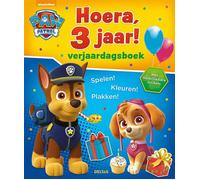 Deltas Paw Patrol Hourra, 3 Ans ! Livre D'anniversaire