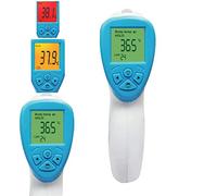 Deltasat X001 Thermomètre frontal numérique sans contact pour enfants avec mesure instantanée Alarme de fièvre Thermomètre professionnel corps Convient pour bébés et adultes