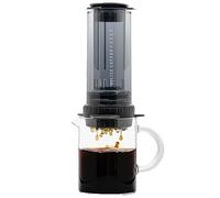 Delter Presse à café édition gris fumé avec filtre en métal inclus