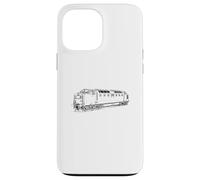 Deltic Locomotive Classe 55 Train British Railways Rail Coque pour iPhone 13 Pro Max