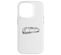 Deltic Locomotive Classe 55 Train British Railways Rail Coque pour iPhone 14 Pro