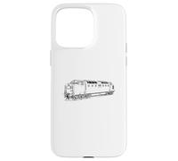 Deltic Locomotive Classe 55 Train British Railways Rail Coque pour iPhone 15 Pro Max