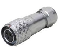 Deltron Connectors DELMSF1210/S7I Connecteur rond femelle, droit Nombre total de pôles: 7 1 pc(s)