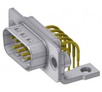 Deltron Connectors Deltron DTS09PYC/2M46UN SUB-D mâle 90 ° Nombre de pôles: 9 à souder, Pin 1 pc(s)