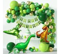Deluisho Décorations Anniversaire Dinosaure, Ballon Dinosaure Anniversaire, Décoration Anniver-saire Dino-saure Garcon Ballon Dino-saure, Ornement de Fête D'anniversaire, Ba-llon de Baudruche
