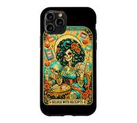 Delulu avec reçus Squelette Oracle Tarot Art Coque pour iPhone 11 Pro