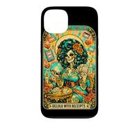 Delulu avec reçus Squelette Oracle Tarot Art Coque pour iPhone 13