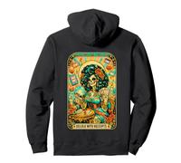 Delulu avec reçus Squelette Oracle Tarot Art Sweat à Capuche