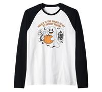 Delulu is The Solulu Spooky Season Fantôme d'halloween Amusant Manche Raglan