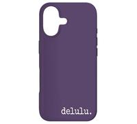 delulu. Tendance Delusional Délire Amusant Coque pour iPhone 17